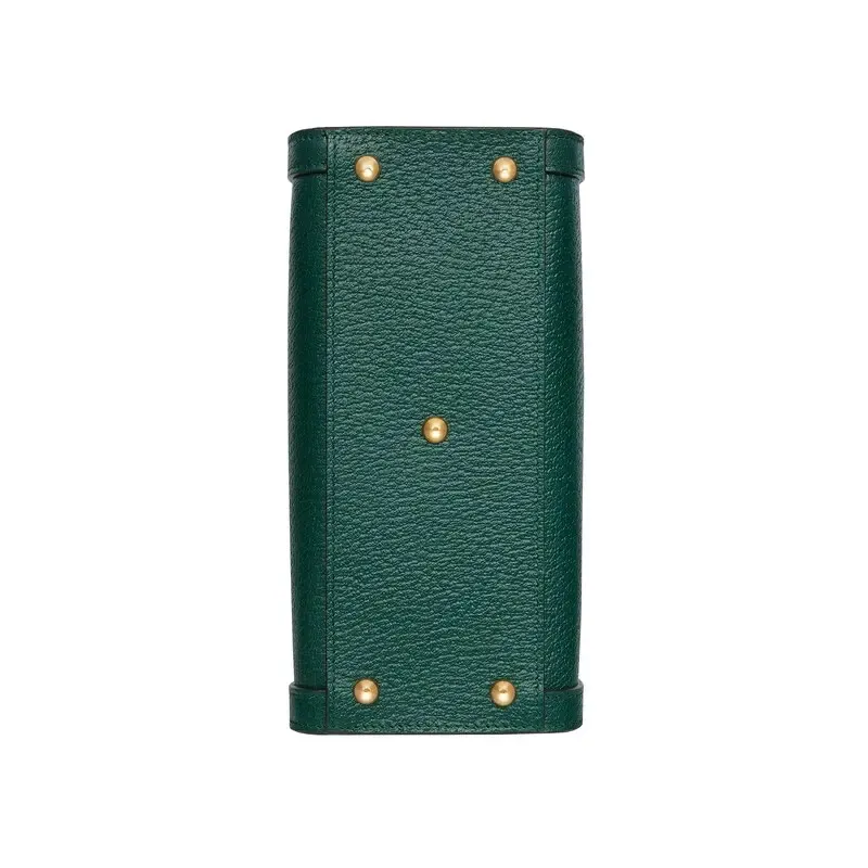 Women’s Genuine Leather Shoulder Handbag with Bamboo Handle – Large Capacity Tote with Magnetic Closure - Image 5