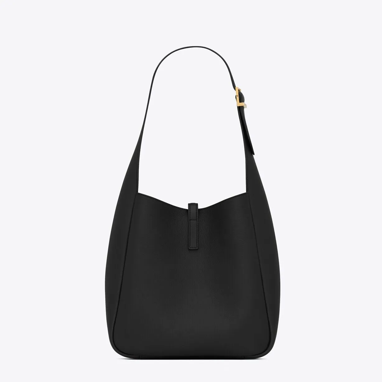 Designer Open Wandering Leather Underarm Bag – Women’s Bucket Style with Gold Hardware - Image 8