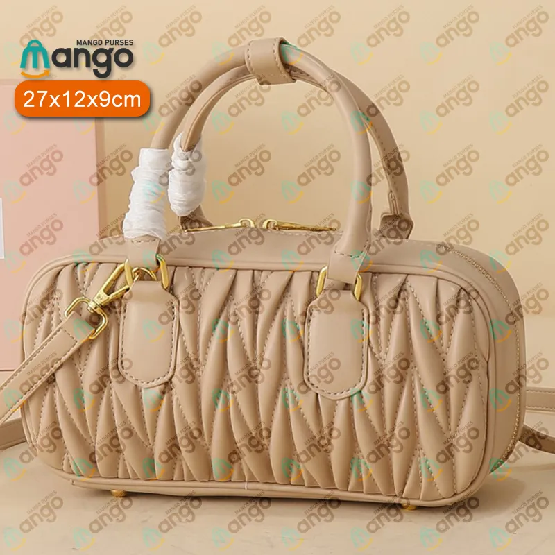 Luxury Mango Style Designer Bag – Leather Tote Handbag for Women | Bowling, Hobo & Messenger Shoulder Purse with Wallet - Image 9