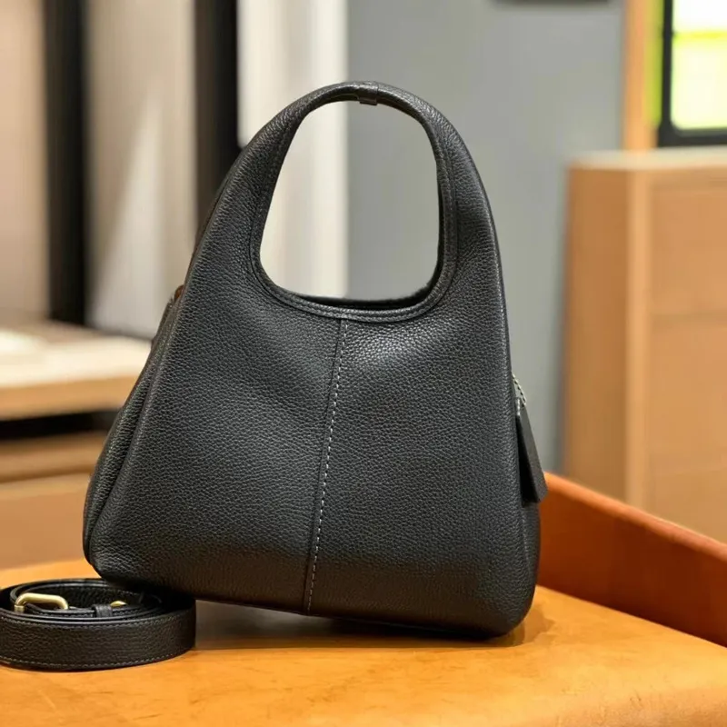 Gothic Halloween Tote Bag – Large Sheepskin Leather Designer Handbag for Women | Spooky Season Shoulder Bag for Travel & Shopping - Image 3