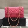 Lambskin Fuchsia-gold