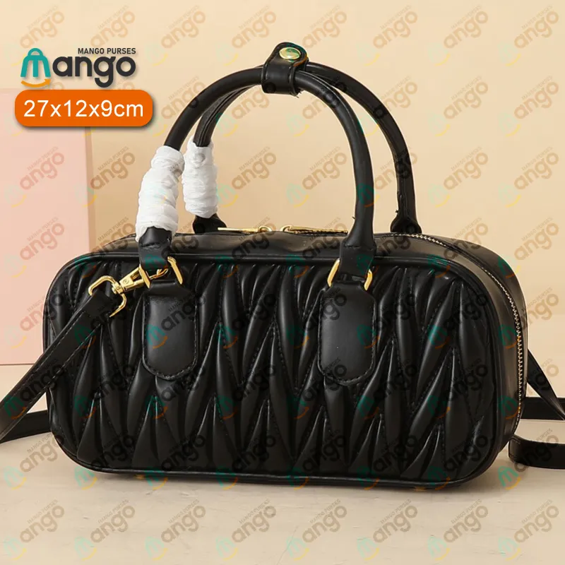 Luxury Mango Style Designer Bag – Leather Tote Handbag for Women | Bowling, Hobo & Messenger Shoulder Purse with Wallet - Image 6