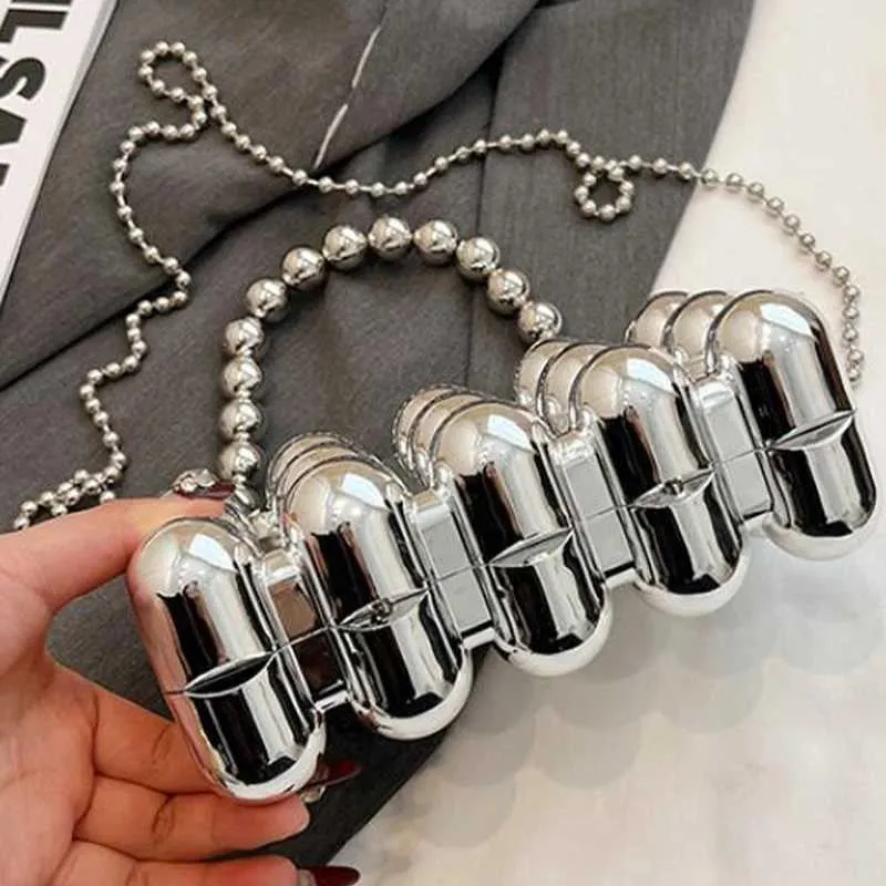 Acrylic Square Clutch Purse – Modern Crossbody Evening Bag with Detachable Strap for Weddings & Parties - Image 5