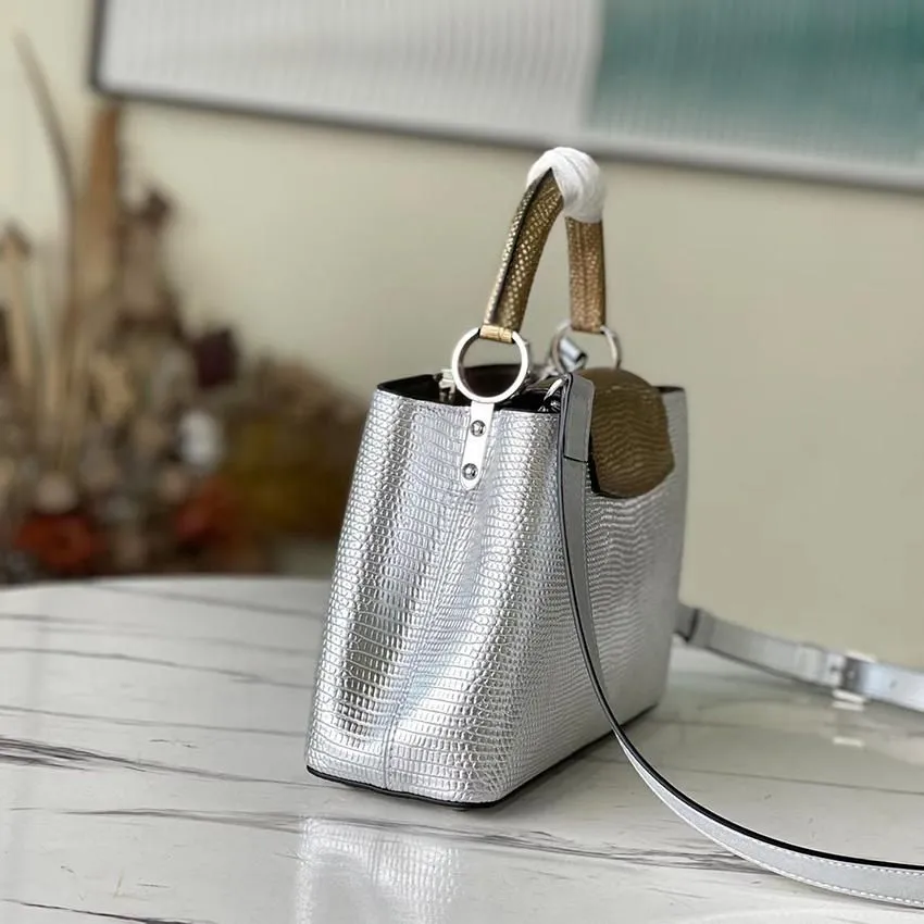 10A Luxury Women's Animal Print Tote – Classic One-Shoulder & Crossbody Bag with Gift Box - Image 4