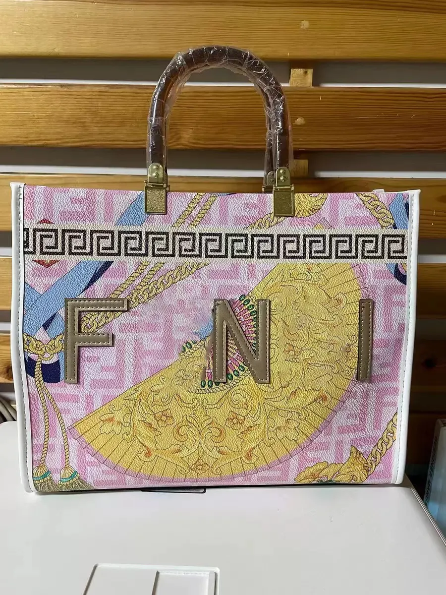 2025 Luxury Printed Tote & Flap Crossbody – Large Capacity Fashion Shoulder Bag for Women - Image 5