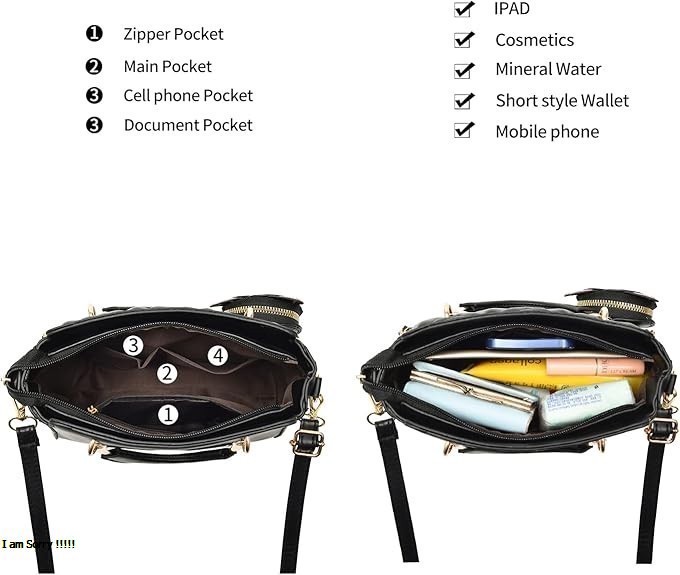 Xiaoyu Women's Fashion Handbag – Small Crossbody & Top Handle Satchel Shoulder Tote - Image 13