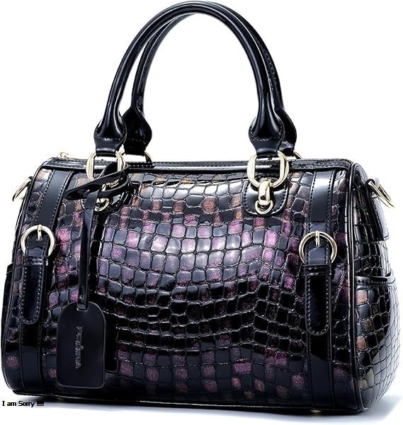 Genuine Leather Shoulder Tote Bag for Women – Large Capacity Work & Travel Purse with Zipper and Crossbody Strap - Image 12