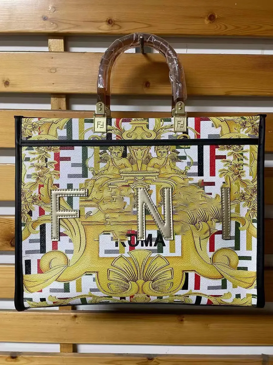 2025 Luxury Printed Tote & Flap Crossbody – Large Capacity Fashion Shoulder Bag for Women - Image 8