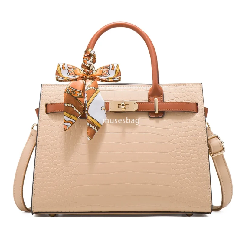 High-Quality PU Leather Handbag – Large Capacity Women's Crossbody Bag for Daily Commute & Essentials