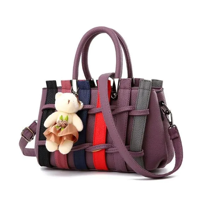 Designer Composite Handbag Set for Women – Fashion Shoulder, Clutch & Tote Bags Wallet (Made in China) - Image 5