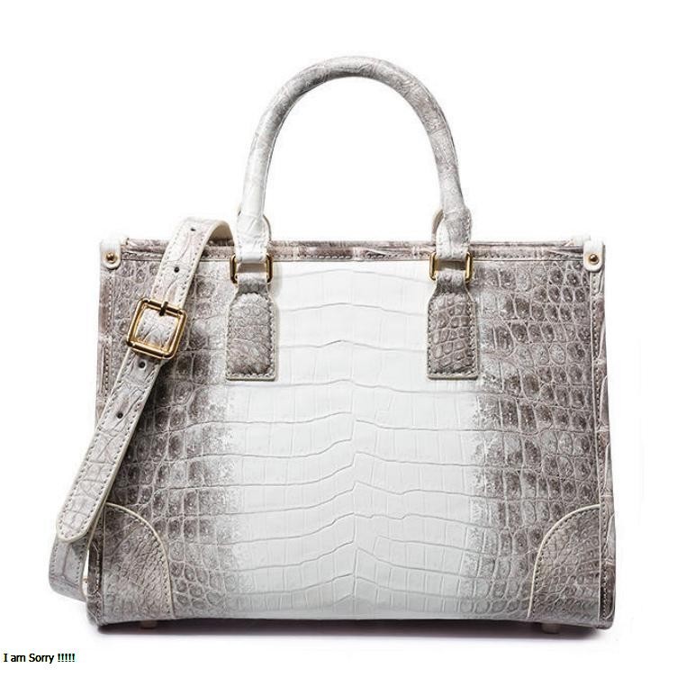 Alligator Leather Satchel – Women's Shoulder Handbag & Elegant Work Purse - Image 12