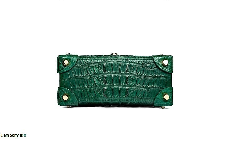 Designer Crocodile Leather Handbag – Luxury Crossbody Bag for Women - Image 4