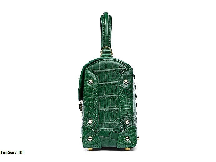 Designer Crocodile Leather Handbag – Luxury Crossbody Bag for Women - Image 5