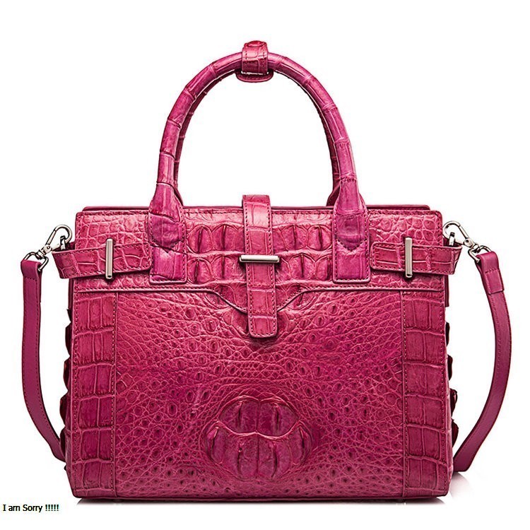 Genuine Crocodile Leather Handbag – Luxury Ladies Crossbody Bag