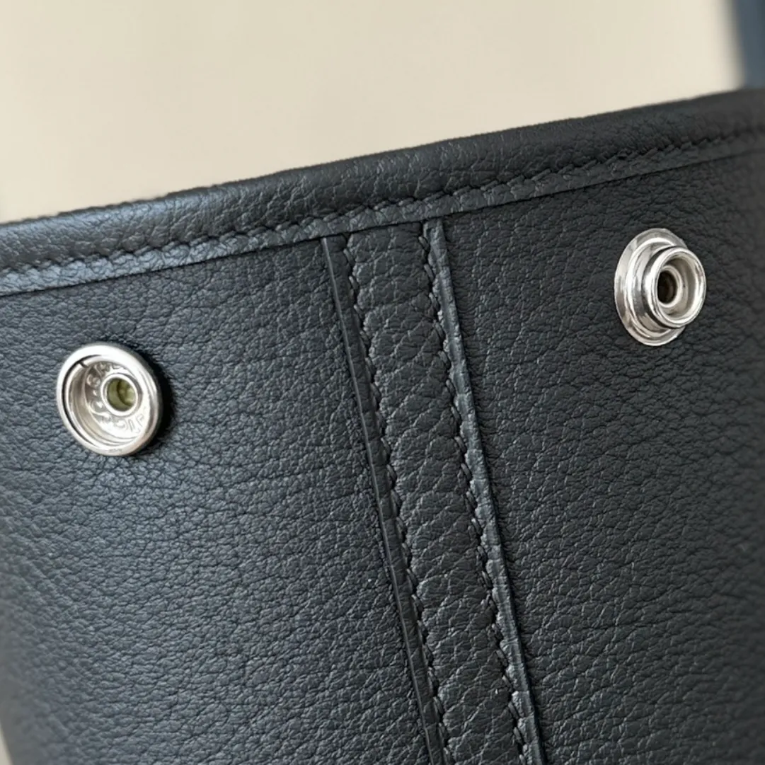 19A Classic Fashion Tote – Casual Commuter Handbag in Original Negonda Cowhide with Exquisite Button Detail (30cm / 36cm) - Image 6