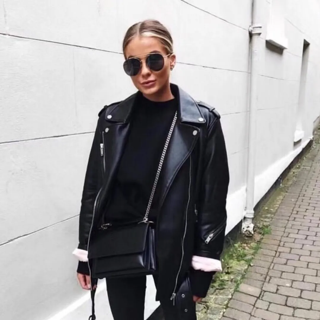 12A Designer Shoulder Bag – Genuine Leather Crossbody with Gold/Silver Metal Chain & Flip Cover - Image 7